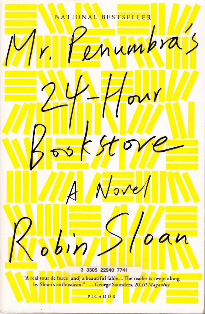 Mr Penumbra's 24-hour Bookstore